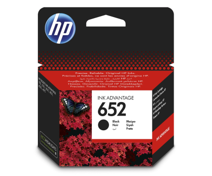 Tusz HP 652 black 360str.
